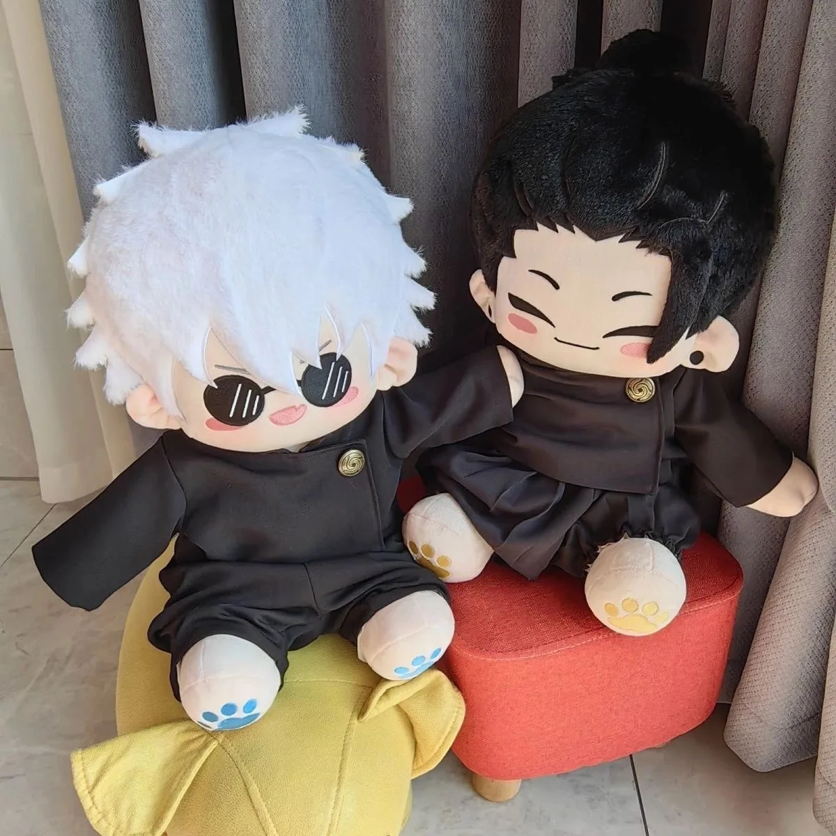 Новая кукла 40 см Jujutsu Kaisen Gojo Satoru GEGO Suguru из большого хлопка аниме плюшевая игрушка милый Косплей Подарки для детей