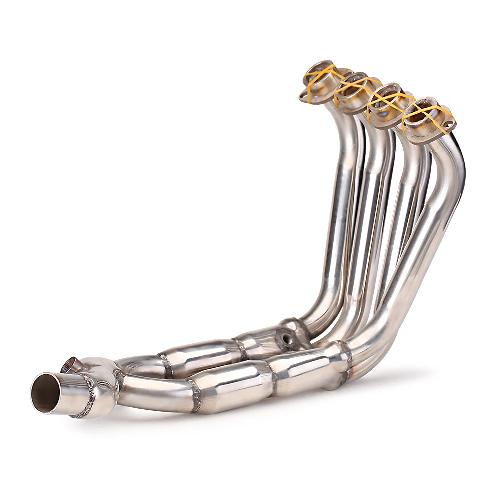Modified Exhaust Pipe For Yamaha R6 Exhaust Headers Decat Downpipe Stainless Front Pipe YZF-R6 Pipe Exhaust 2008-2021 years