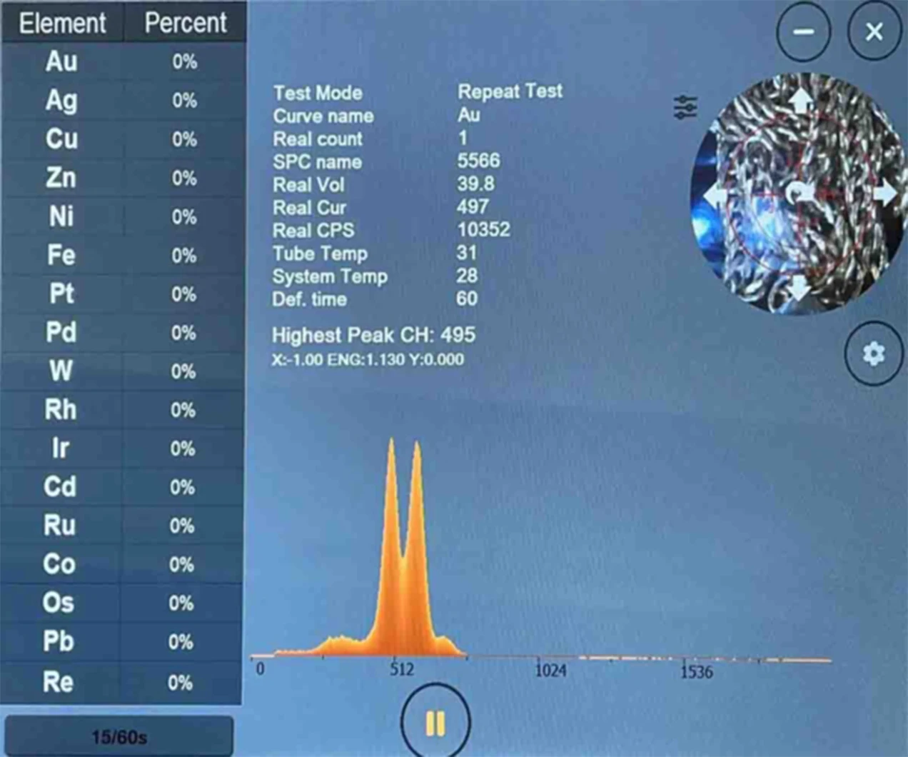 XRF Gold and Silver Tester Purity Testing Machine XRF Gold Spectrometer