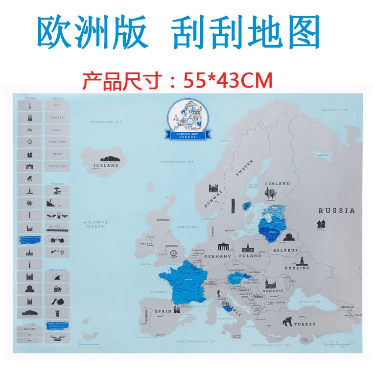 new scratch City map Edition Scraped Map Black Gold Luxury World Tourism Map Travel Footprint Poster