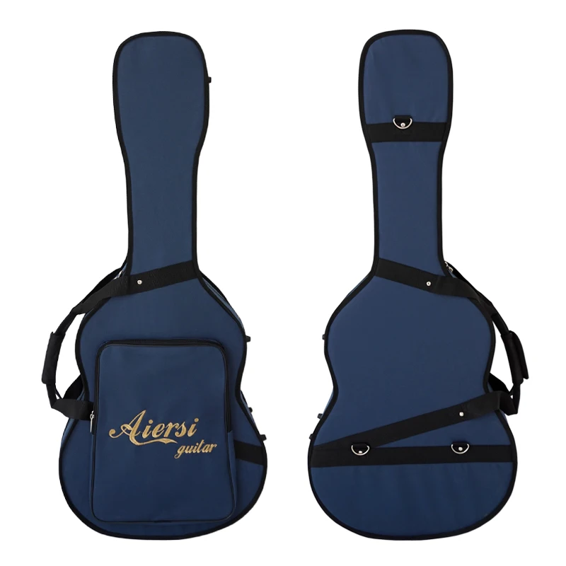 Aiersi Manufactured Direct Supply high quality  Acoustic Guitar Hard foam  Case Classical Guitar foam  Case