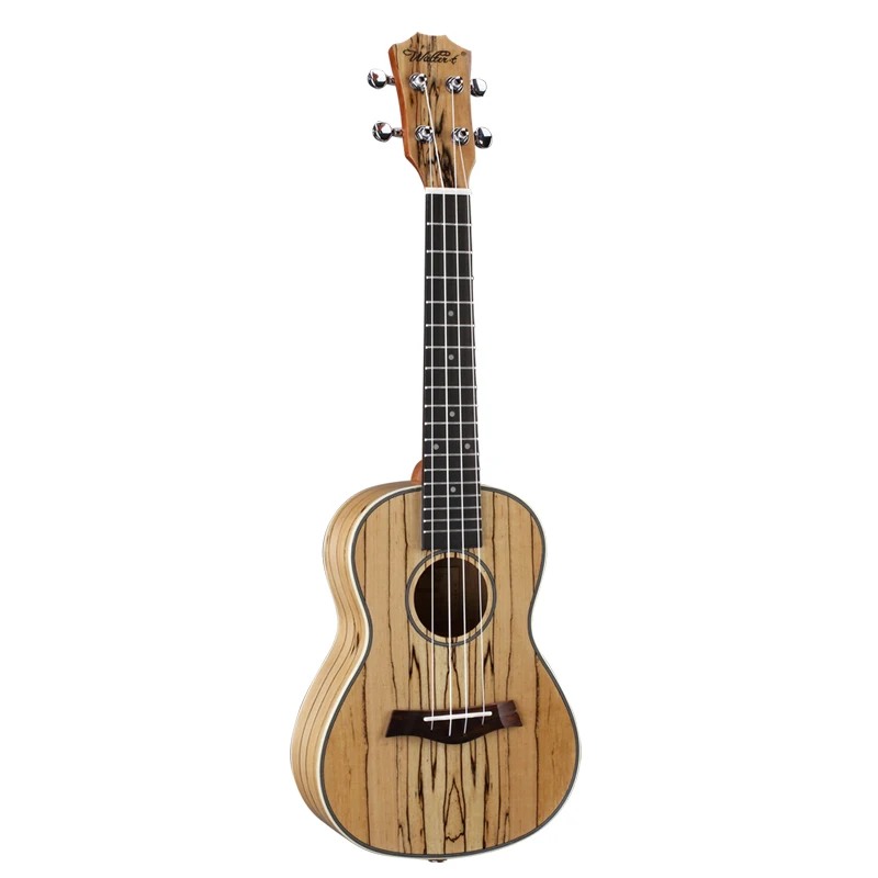 Wholesale OEM handmade 23 inch tenor ukulele solid spurce deadwood body side back deadwood ukulele