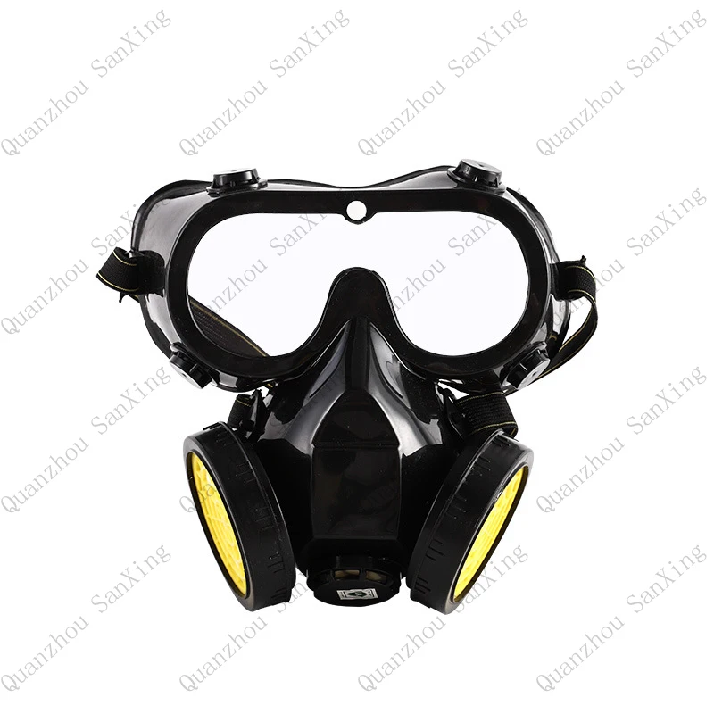 Comprehensive Full Face Respirator Reusable Dust & Toxic Gas Mask with Labor Protection Safety Work Cover