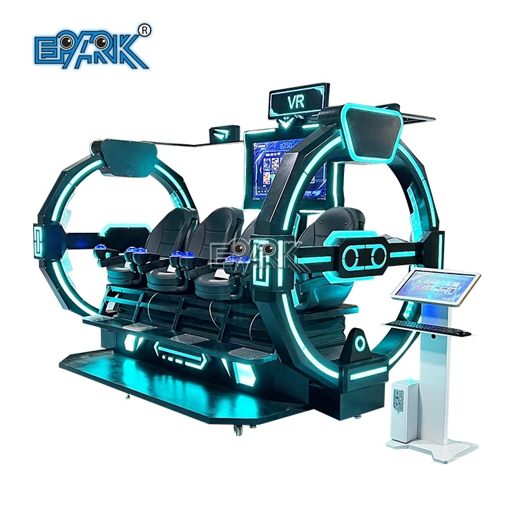 Amusement 4 Seats Vr Cinema Vr Chair Digital Equipment Virtual 9d Vr Cinema Theatre System