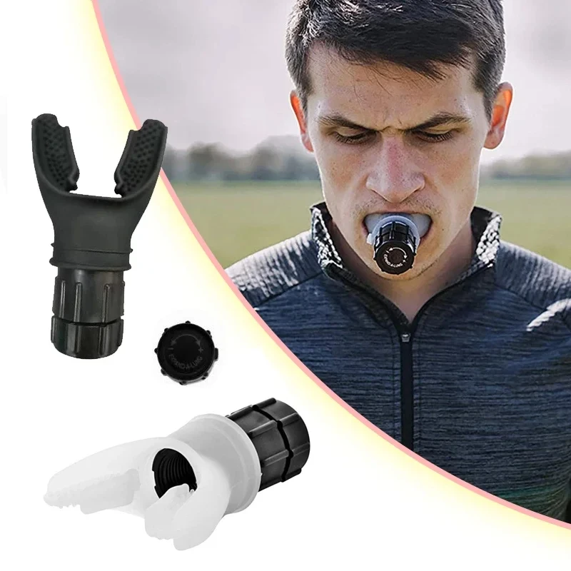 Breathing Trainer Exercise Lung Trainer Silicone Mouthpiece Exercise Training Equipment For Household Healthy Care Accessories