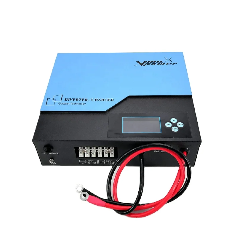 Vmaxpower 8000W 48V 220/230V low frequency inverter with charger solar power system for home and government