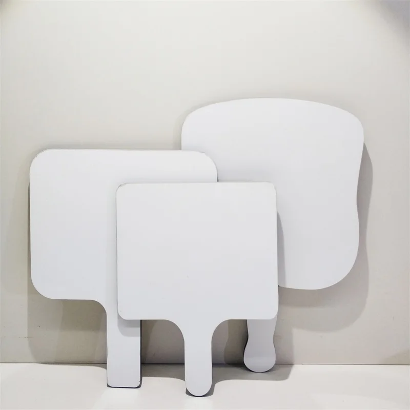 Graduation paddle fan Summer 2022 Hot Selling Custom Blank Sublimation Printing Hand Fan For Advisement graduation