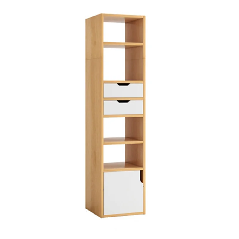 Home storage bookcase for wholesaler wood bookcases bookshelf with storage (1600360423344)