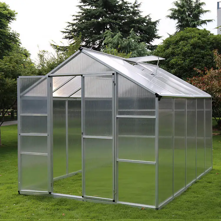 Hot Sale Aluminum Waterproof Plants Flower House New Style Pvc Greenhouse
