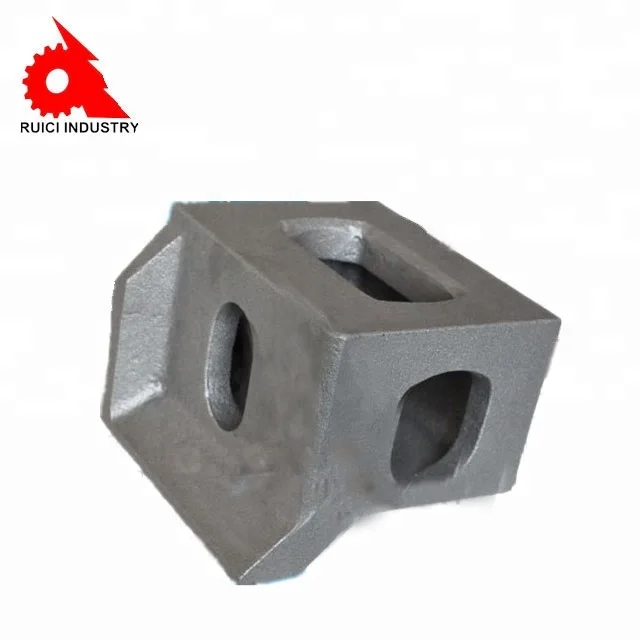 
Custom iron casting container corner fitting 