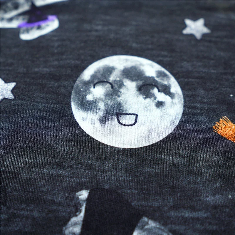 Custom digital printed cotton bamboo french terry fabric 280gsm for Hoodies