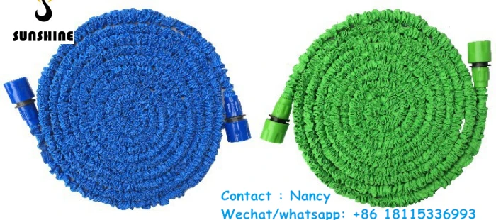 New  Magic Garden Water Hose Flexible Hose Extendable Garden Hose Reel Truck Water Connector Blue Green