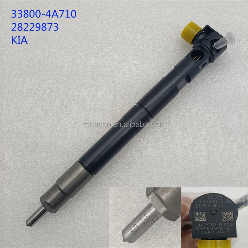 Common rail injector 33800-4A700 28236381 KIA 33800-4A710 28229873  for Delphi