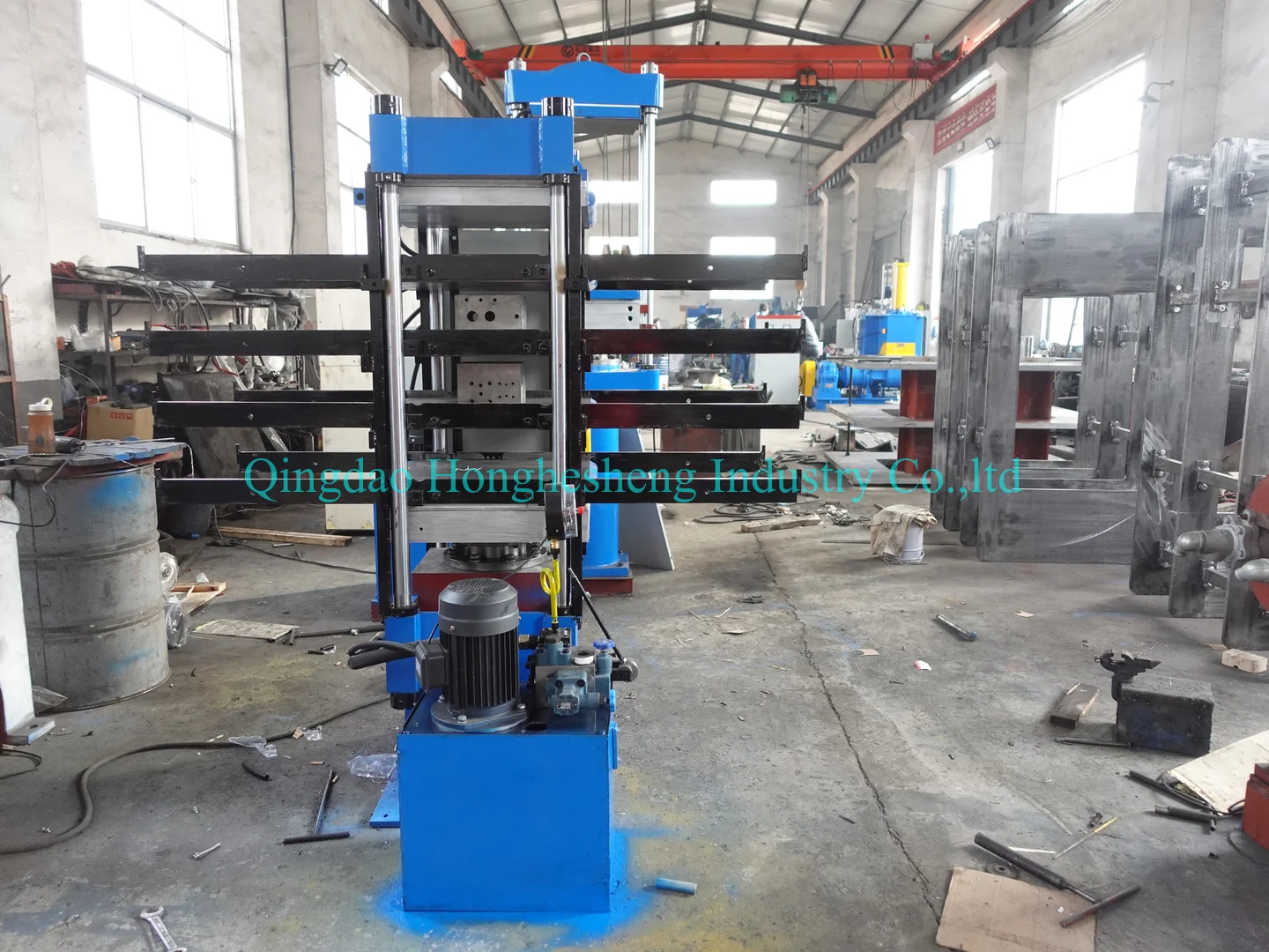 Factory Price 50TRubber Floor Vulcanizer Machine /rubber floor tile making machine Floor Vulcanizing