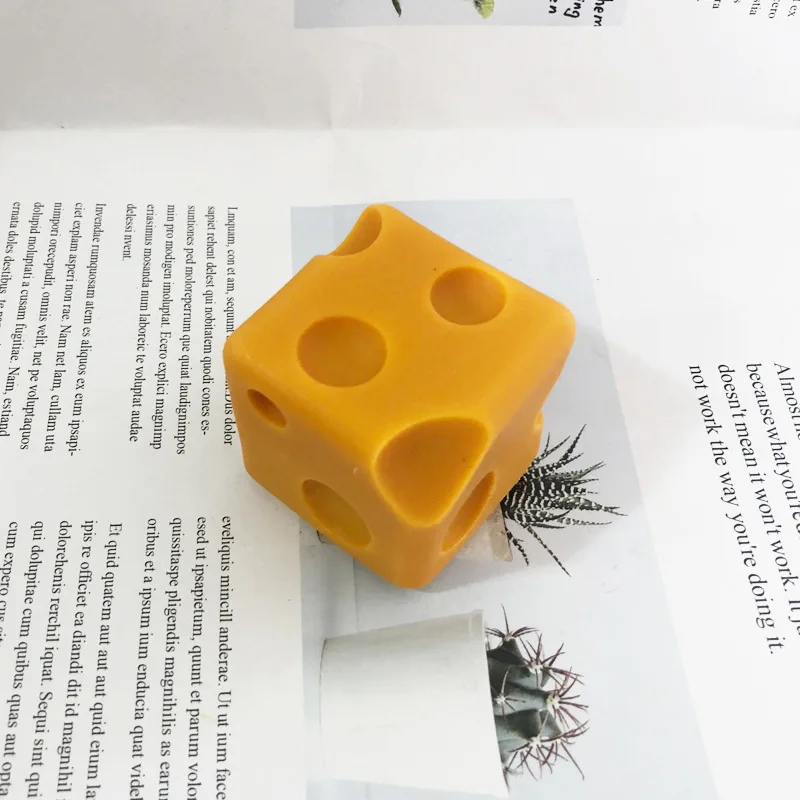 
Fusimai Amazon Hot Sale 3d Resin Mousse Cake Ice Cream Sugar Mould Hand Soap Square Cheese Silicone Candle Molds 