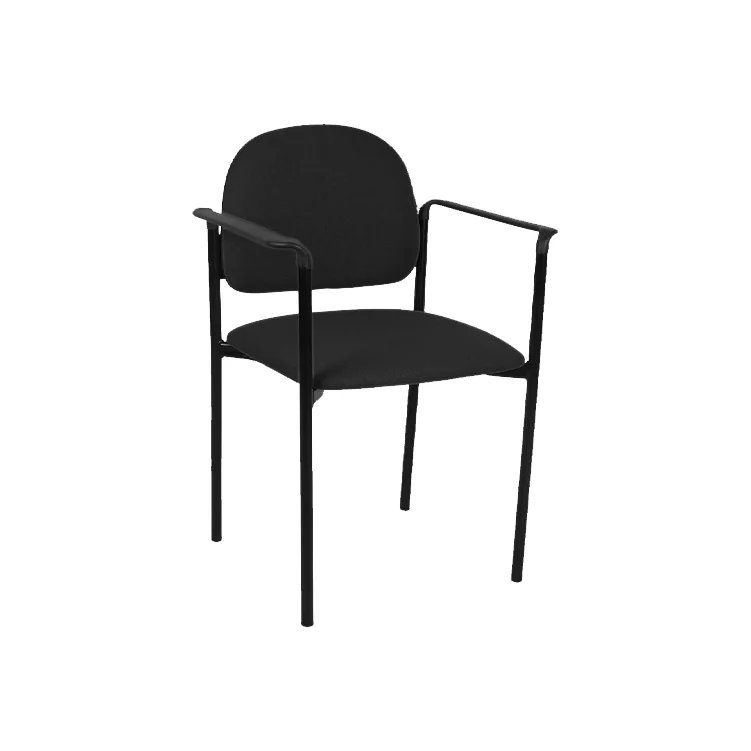 Упрощенный стул отдыха офисное кресло с подлокотниками для посетителей JYX-WC-04FR