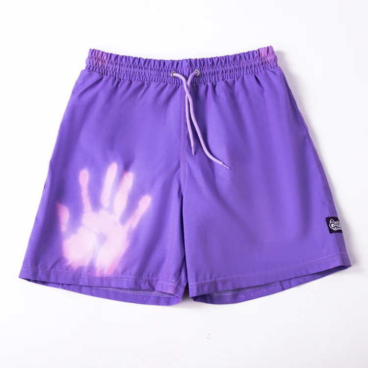 Jinzhiyuan Heat Sensitive 100 Polyester Hydrochromic Color Changing Swimwear Thermochromic Fabric Swimwear