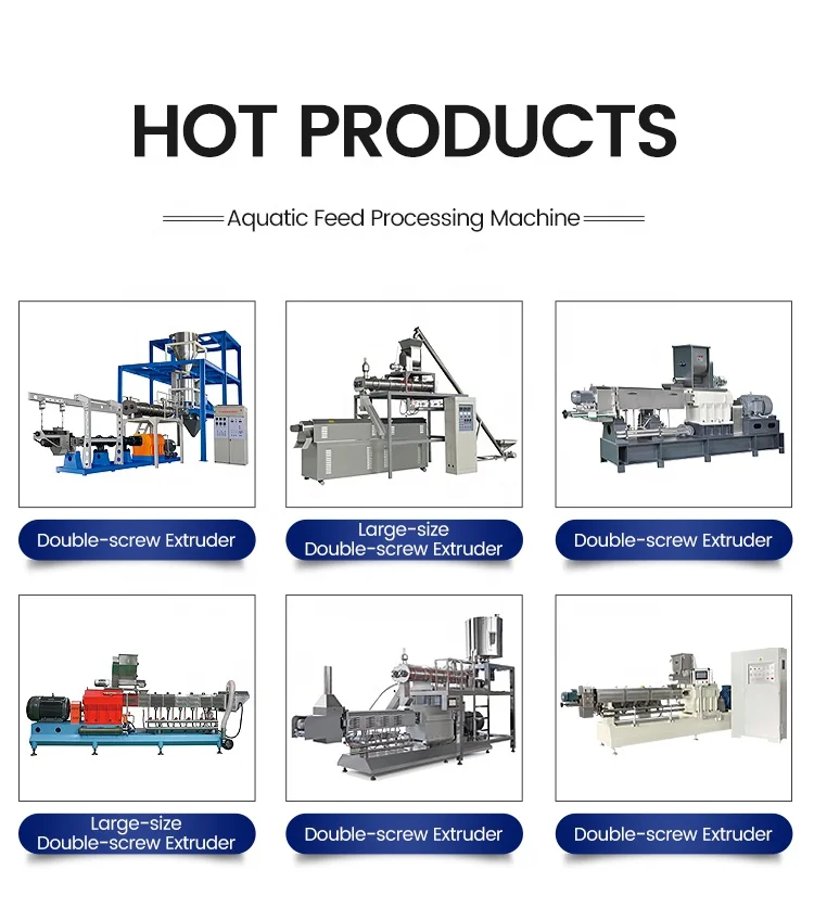 20% Discount 2 Years Warranty Custom Stainless Steel Double Screw Pet Food Extruder Machine For Floating Fish Feed