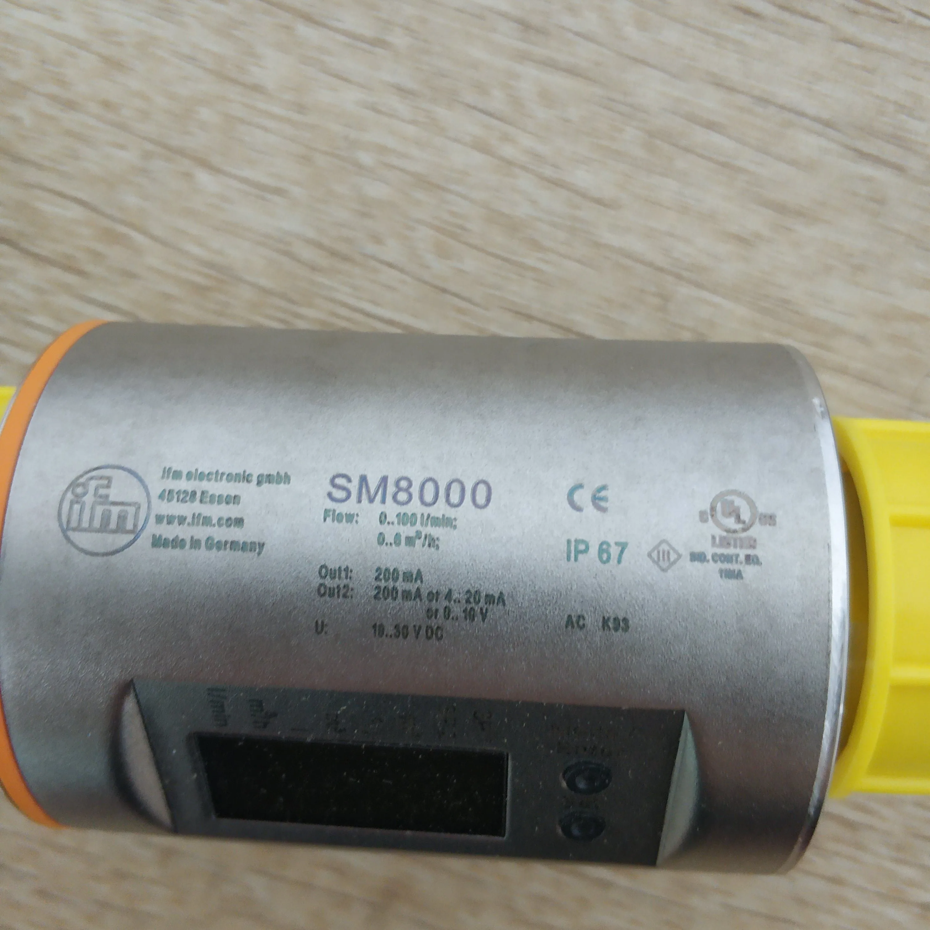 IFM SM8000 Electromagnetic Flowmeter Sensor