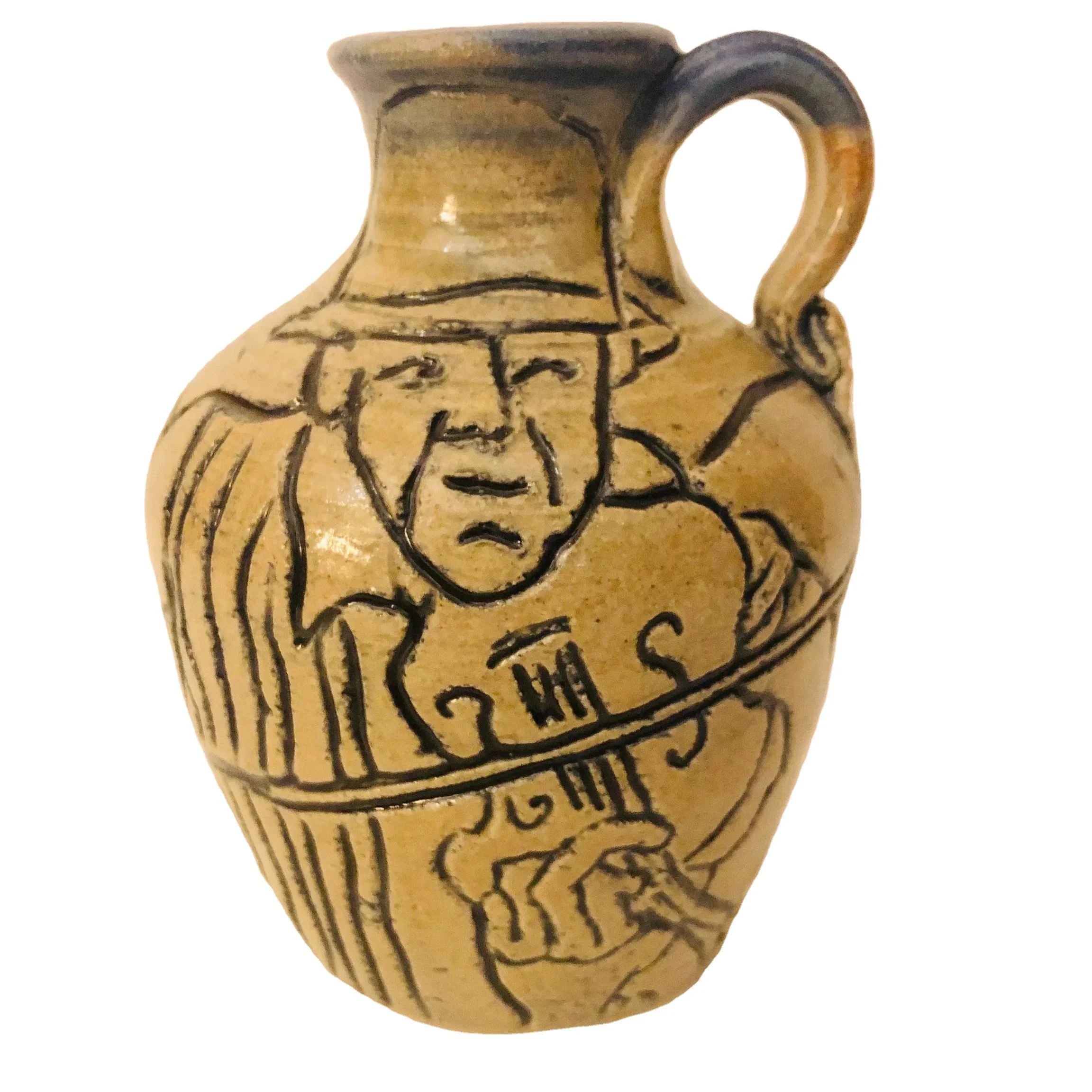 Керамический кувшин с ручкой