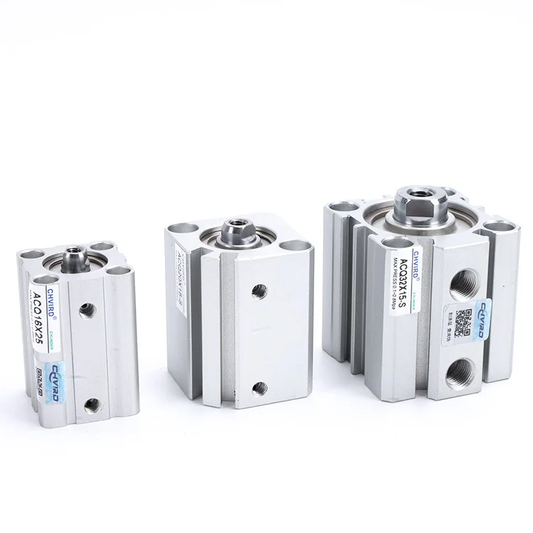 To Sale Airtac Type ACQ Series Compact Double Acting  Thin  Air Cylinder