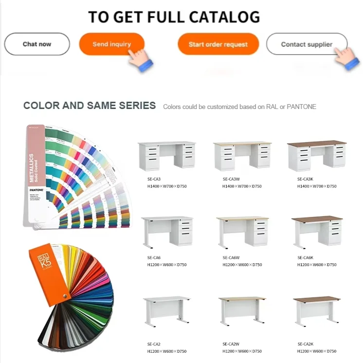 Home Office Table Furniture  Metal Studying and Writing Desk With Panel Office Tables for office and home