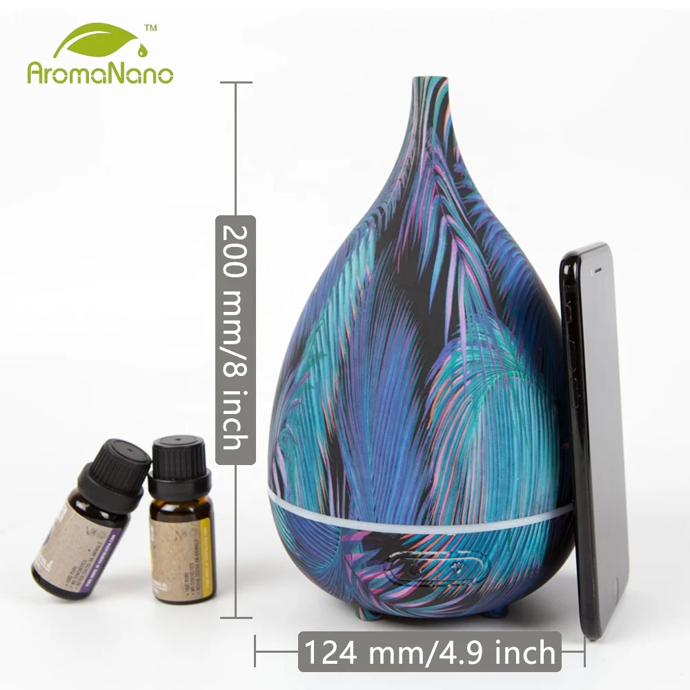 5 Colors Aroma Diffuser 100ml Fragrance Air Mist Humidifier Ceramic Ultrasonic Electric Essential Oil Diffuser