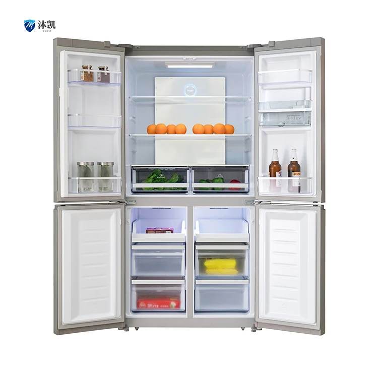 Kitchen Appliance 640L Fridges 4 Door Refrigerator And Freezers Home Side By Side Refrigerators With Water Dispenser