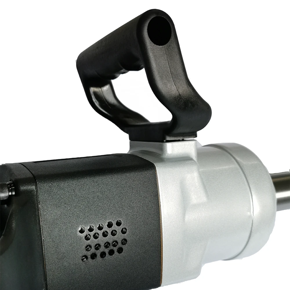 
1' Inch Square Anvil Bus Truck Tractor Air Wrench with Side Handle 