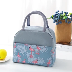 Brivilas fashion unique cartoon design breakfast portable  oxford insulated cooler bags