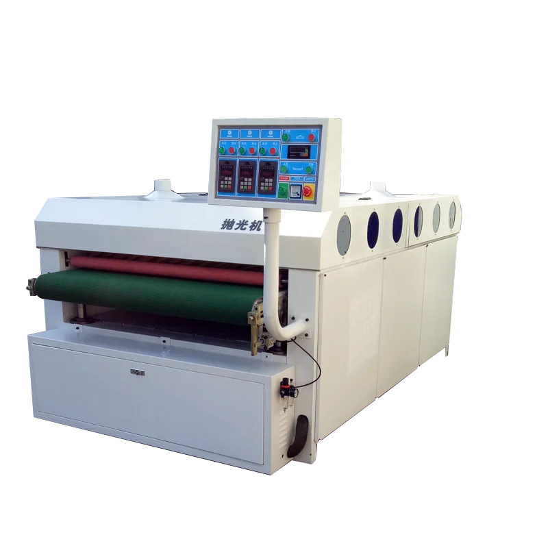 Automatic combination Cabinet door carved plate door cabinet wood disc brush polish sanding sander machine