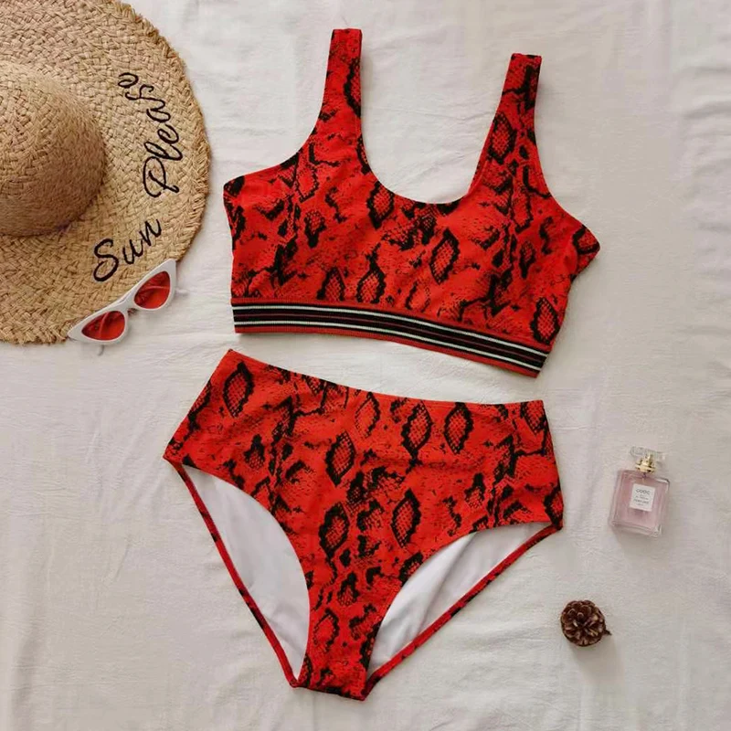 Wholesales Maillot De Bain Femme Sexi Plus Size Fitness Desinger Print Hot Bikini Swim Suit Models Beach Wear Women Swimwear