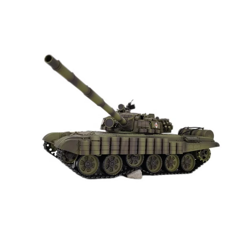 Хэн длинные 3939-1 пульт дистанционного управления русский T-72 военное транспортное средство главный боевой танк игрушка