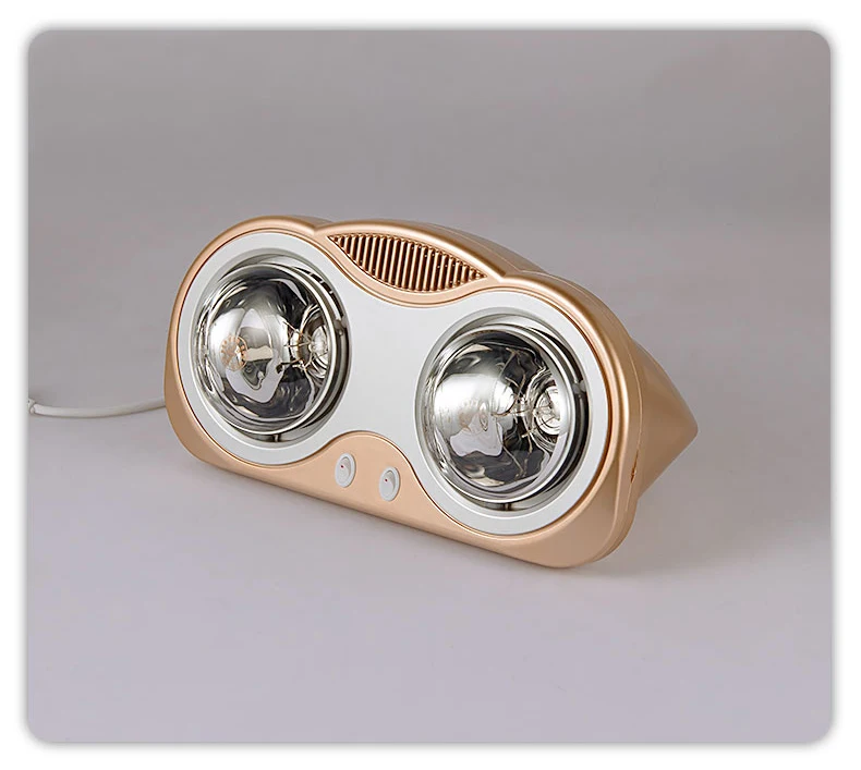 China Supplier Stainless Steel Infrared Wall Bathroom Heaters With Light