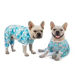 CuteBone Wholesale 2 Pack Dog Clothes Super Soft Polyester Puppy Pajamas Lightweight Sleepwear for Dog