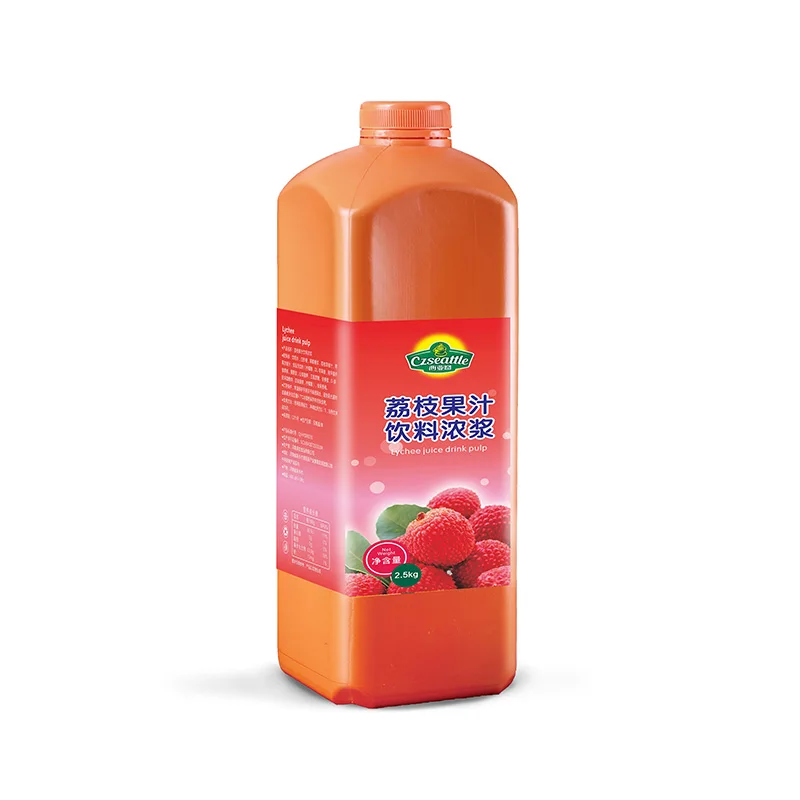 Czseattle Lychee фруктовый сок сироп Концентрированный Фруктовый Сок ароматизированный напиток и для магазина молочного чая