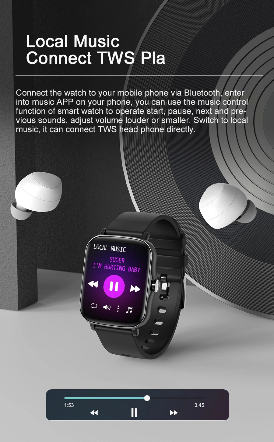 2023 Hot Sale Waterproof Smart Watch  With Sleeping Monitor For Adults Wholesale Smart Watch
