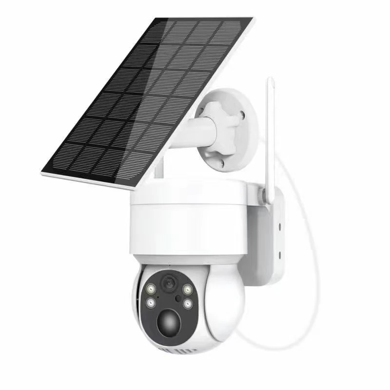 iCSee Solar Panel 2MP WiFi Solar CCTV PTZ Camera Outdoor 1080P Wireless Solar Security WiFi Battery Power Network Camera