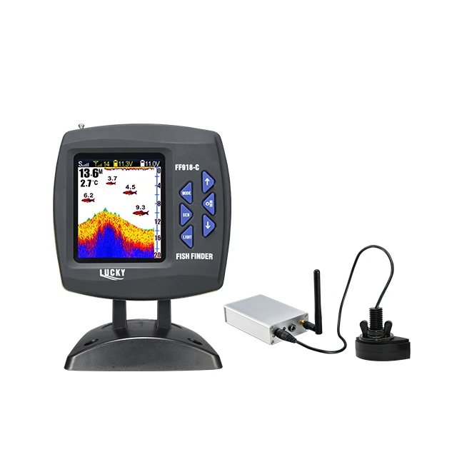 Lucky boat motor Fish finder FF918CS-WL with bridesmaids gifts