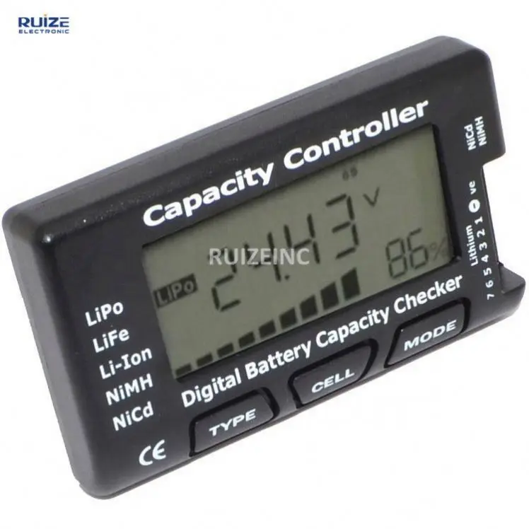 Цифровой тестер емкости никель-металлогидридных и литий-ионных аккумуляторов cellmeter7 RC для LiPo LiFe li-ion 2-7s NiCd NIMH Battery