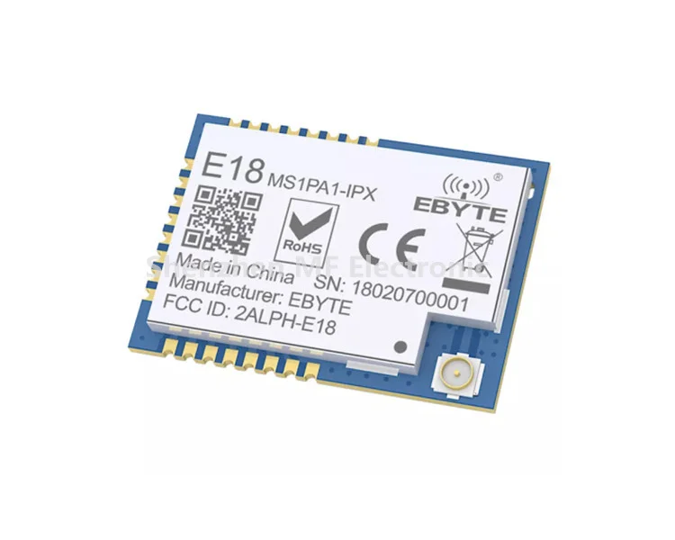 High Quality Zigbee RF Wireless Transceiver Module CC2530 E18-MS1PA1-IPX 20dbm 2.4g 20dBm With IPEX Antenna