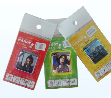 Microfiber Screen Cleaner Sticker for Phones smartphones tablets and other electronic devices