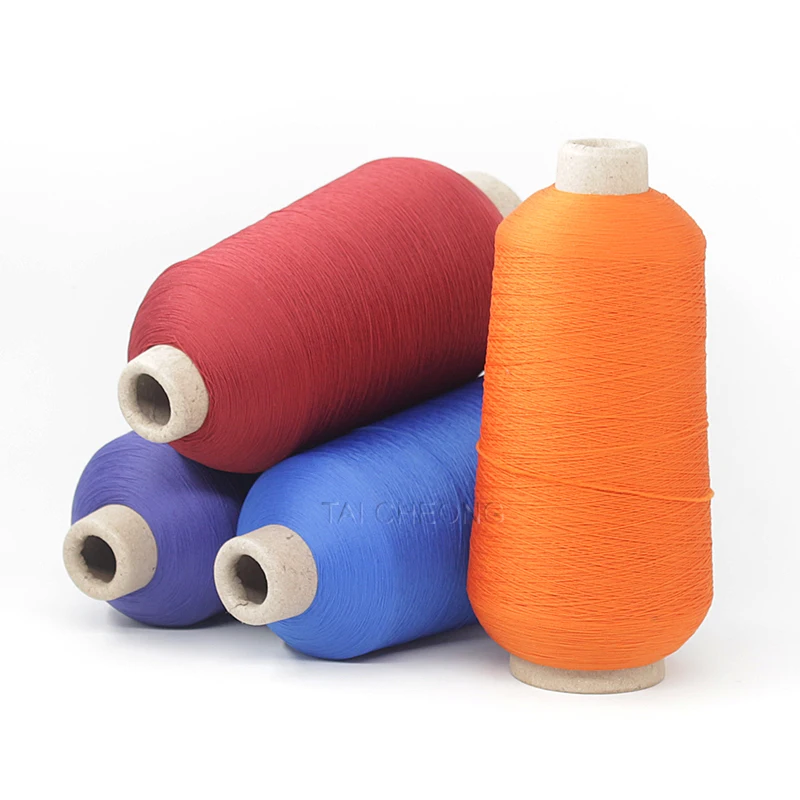 
200Den 100% Dyeing Nylon 6 Monofilament Flat Price Yarn Stretch Luster Bright Knitting Spandex Use For Bags To Make Under Wear 