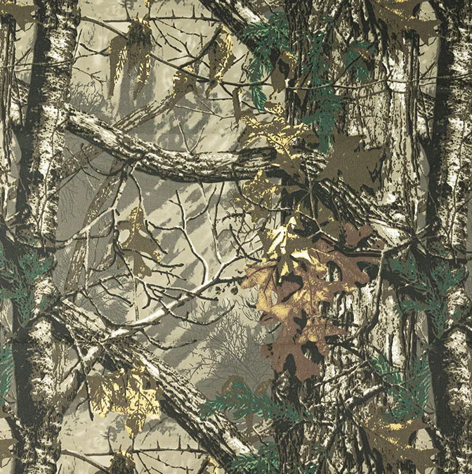 Outdoor jungle procrypsis camouflage pattern breathable Polyester Cotton TC for Hunting suit