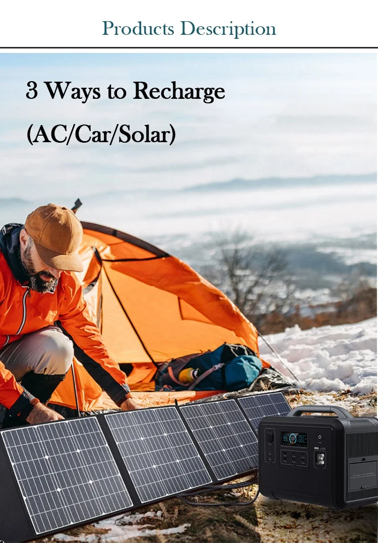 Wholesale Lifepo4 2000Wh 2kw Solar Power Station Flyfine Off Grid Safety 2000 W Portable Solar Generator