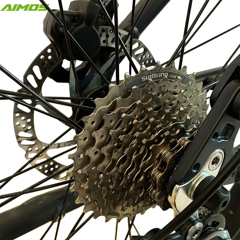 2020 Aimos 26' 2.6 tyre ultra electric bicycle Bafang 350w to 1000w electric bike with full suspension