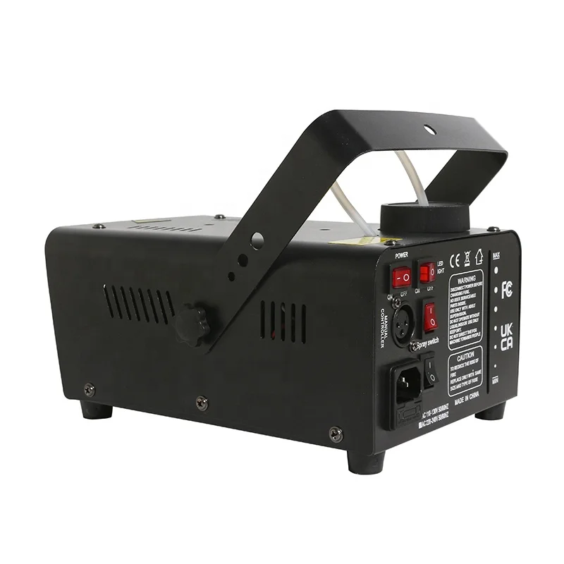 New Design DJ Party Led 500W RGB LED Fog Machine Mini Magic Ball 3in1 With Remote Control