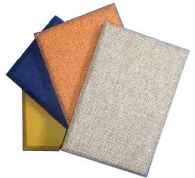 New Design Soft Package Fabric Wave Curved Acoustic Fiberglass Panel Cinema Flexible Acoustic Panel