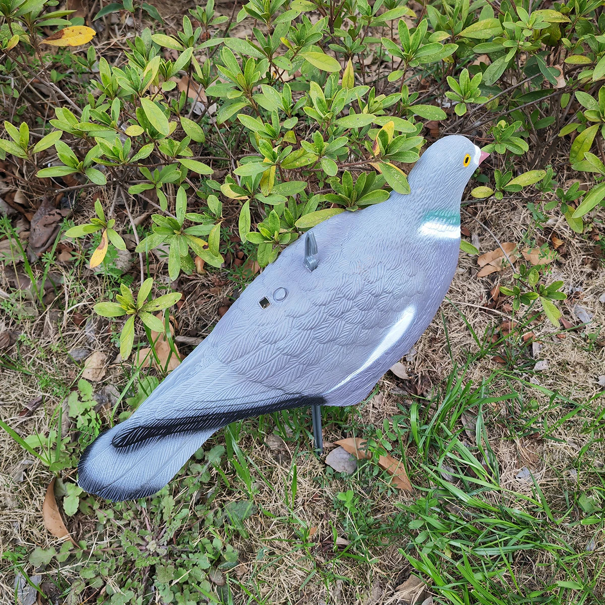 Half Body Pigeon PE Bird Decoys Hanging Pigeons  Bait Hunting Decoy For Outdoor