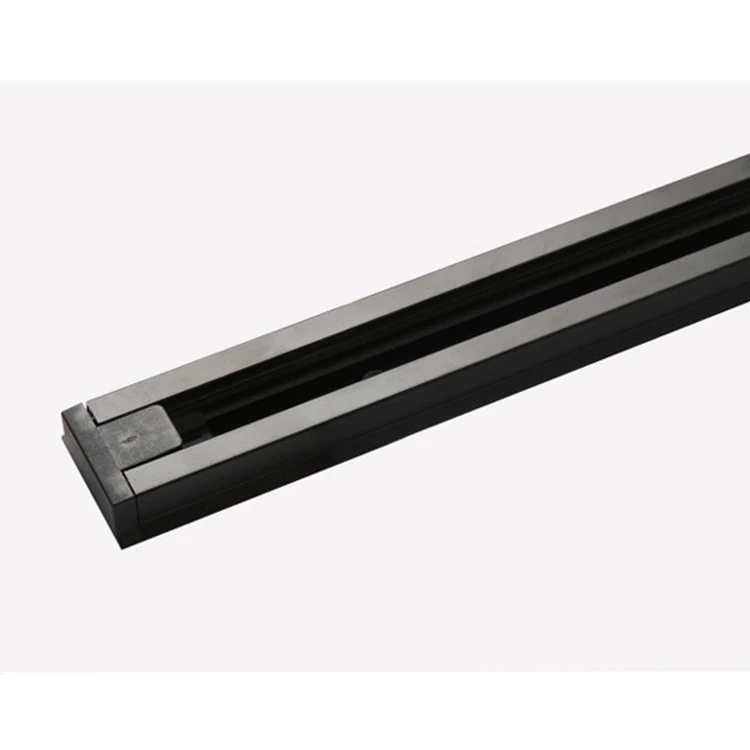 VOC 2-wire copper core aluminum track strip 1m 1.5m 2m guide rail strip home decoration store track light guide rail strip